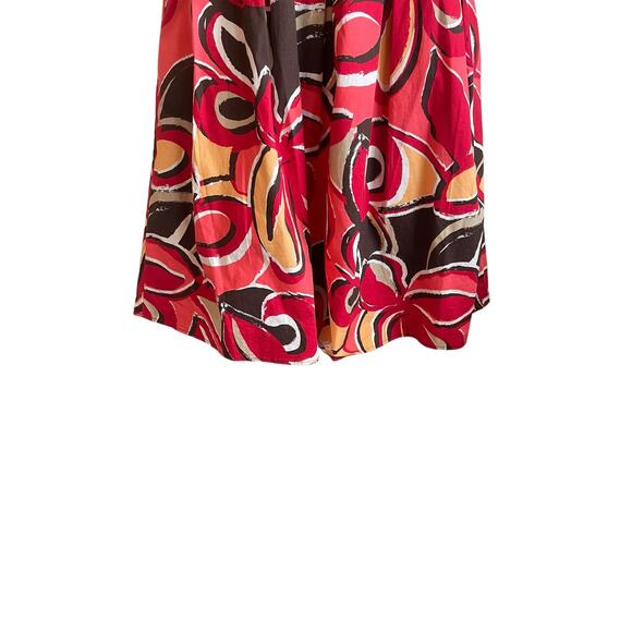 Cato Women Dress 16 Multicolor Abstract Print Smock Back Retro Style Rockabilly - Picture 11 of 16